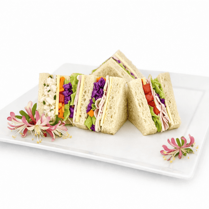 Executive Point Sandwich - cut into 4 points