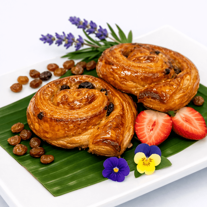 Mini Escargot - filled with Sultanas