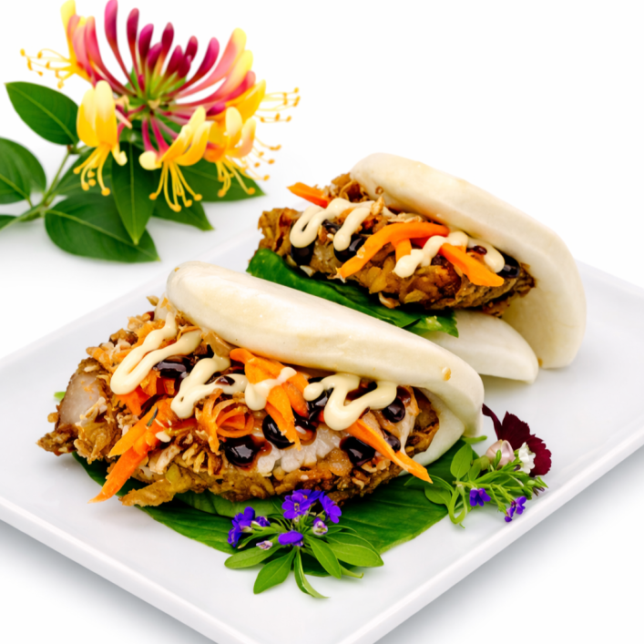 Bau Buns - BBQ Pork or Asian Chicken (warm)