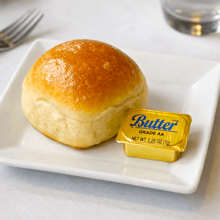 Dinner Roll w Butter Portion