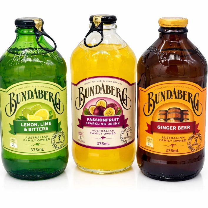 Assorted Bundaberg Drinks 