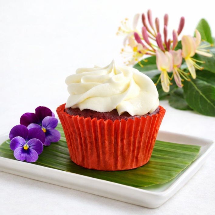 Red Velvet Cup Cakes (NUT FREE)