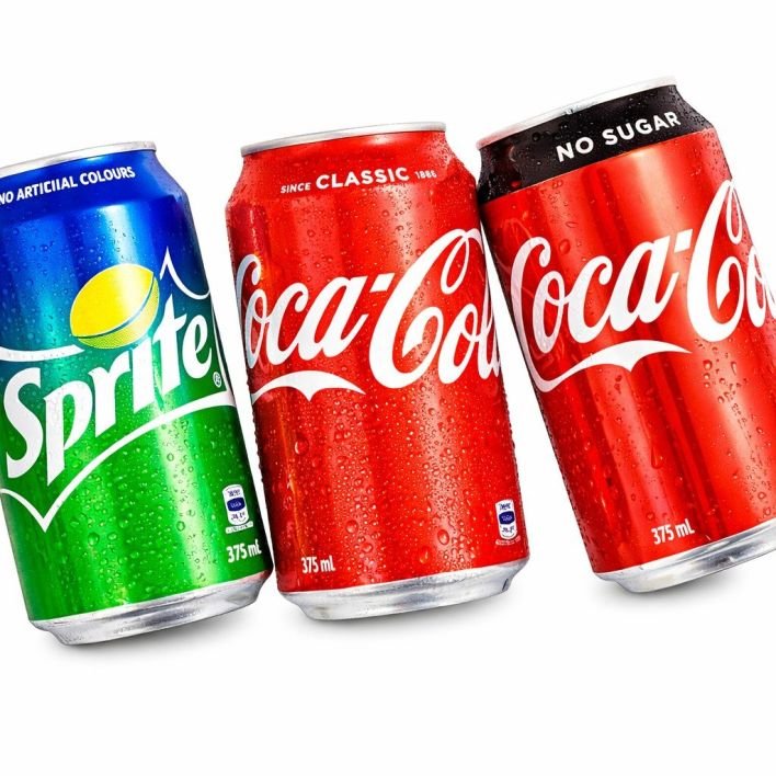 Assorted Cans - Coke/Coke No Sugar/lemonade