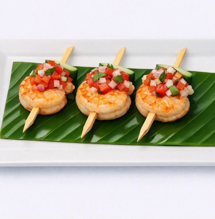 Creole Seasoned Prawn skewer (GF)