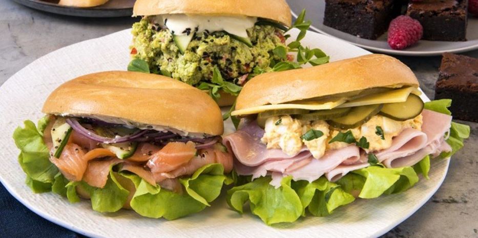 Assorted Gourmet Bagels 60gm - +sesame 