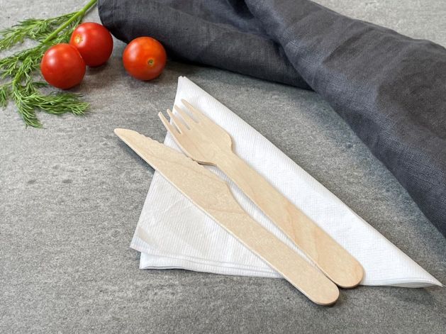 Biodegradable fork