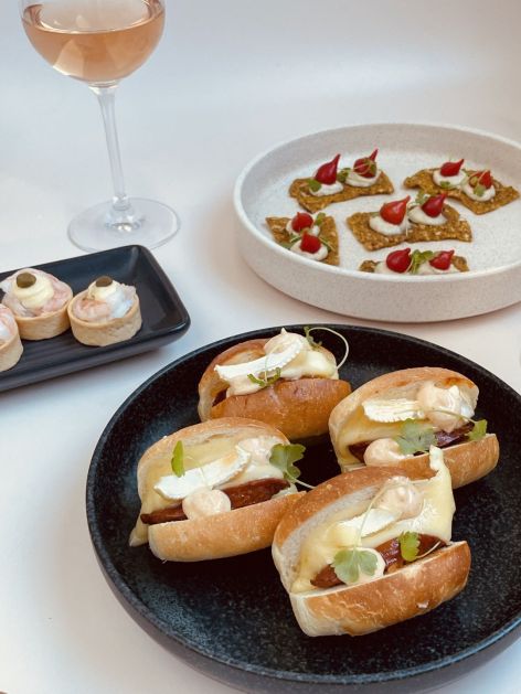 Chorizo, Brie, Smoked Paprika Aioli, Buttermilk High Tin Mini Loaf nf