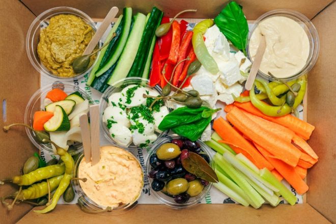 Mediterranean Mezze Board - Veg