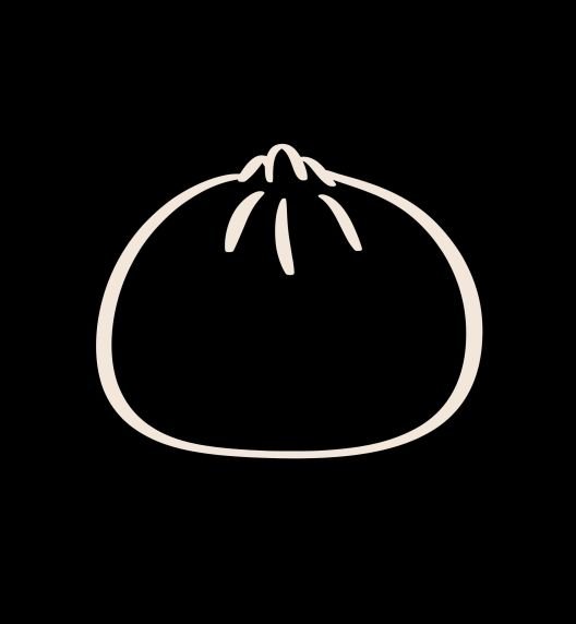 Steamed bun, pork and chili, soy sauce nf / +sesame