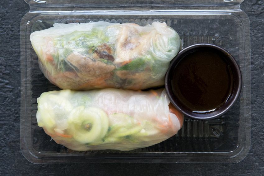 Rice paper roll pack - Teriyaki chicken df - 2 pcs