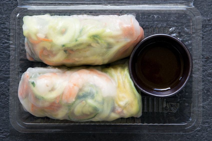 Rice paper roll pack - Prawn & avocado df - 2 pcs
