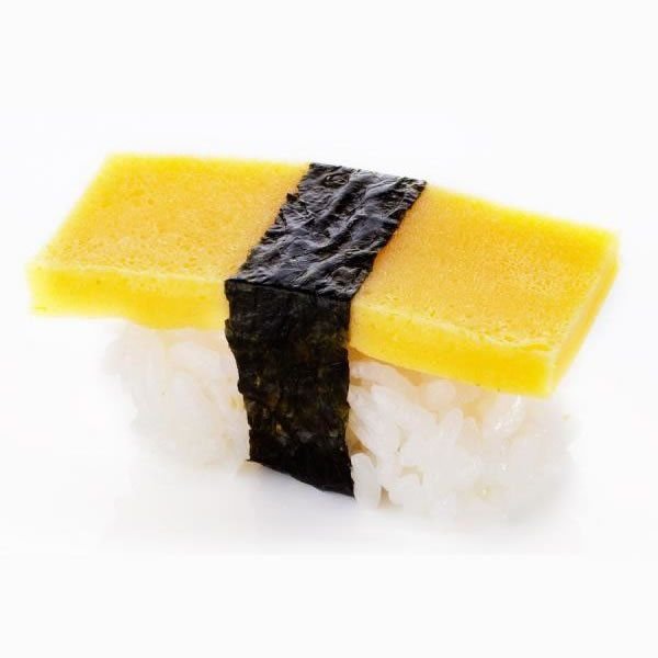 Pickled Daikon Nigiri (1pc) w soy sauce gf / vgn / nf 
