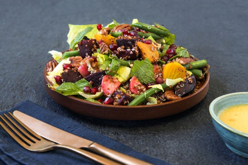 Rainbow Beetroot - Large Bowl  gf / vgn / +n