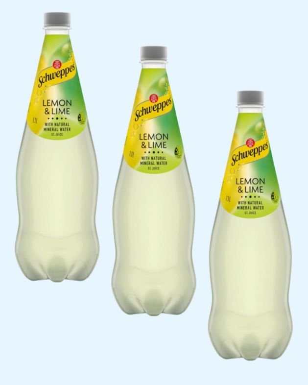 Schweppes Lemon & Lime - 1.1L