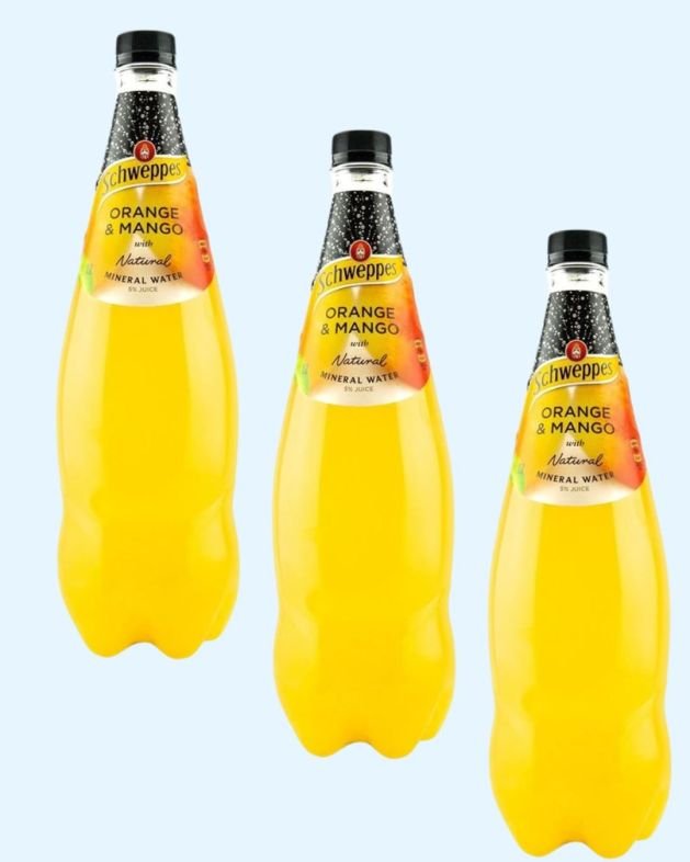 Schweppes Orange & Mango - 1.1L 