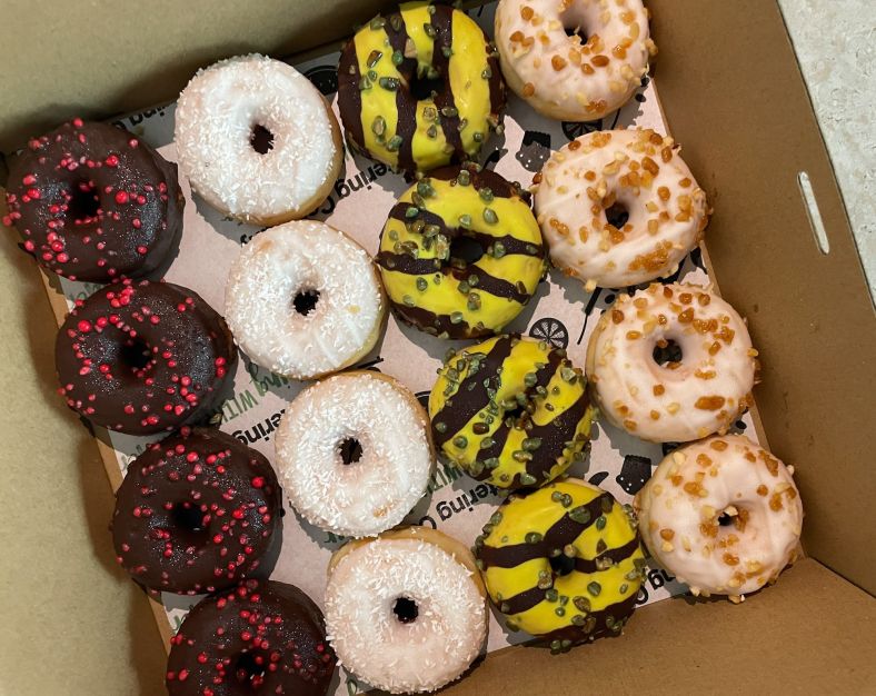 Iced Donut Box 