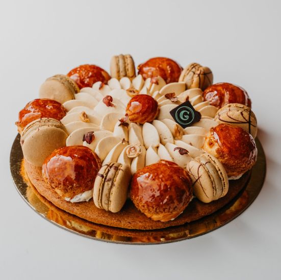 Hazelnut & Caramel Saint-Honoré