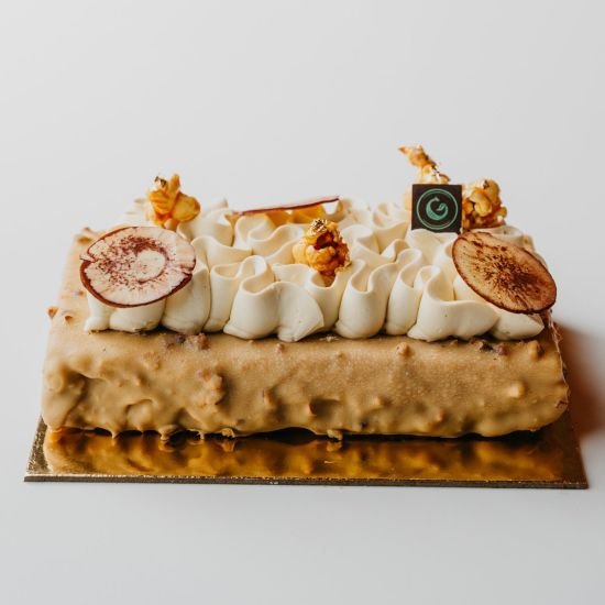 White Chocolate & Popcorn Bar