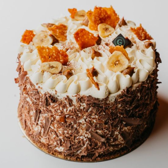 Banoffee Chiffon Cake