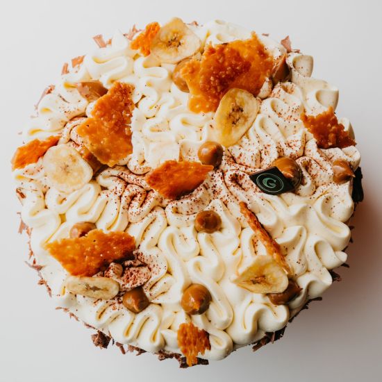 Banoffee Chiffon Cake