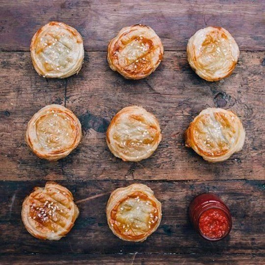Braised Beef Cheek Mini Pies
