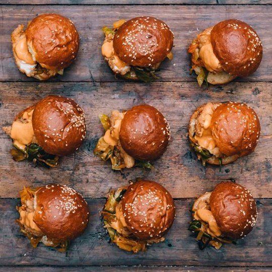 Fried Chicken Sliders