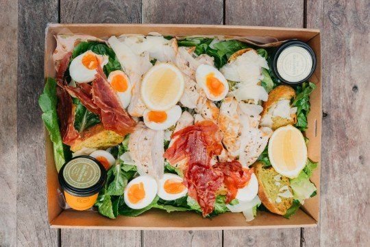 Grilled Chicken Caesar Salad