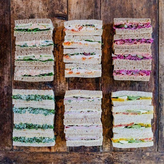 Mixed Finger Sandwich Selection