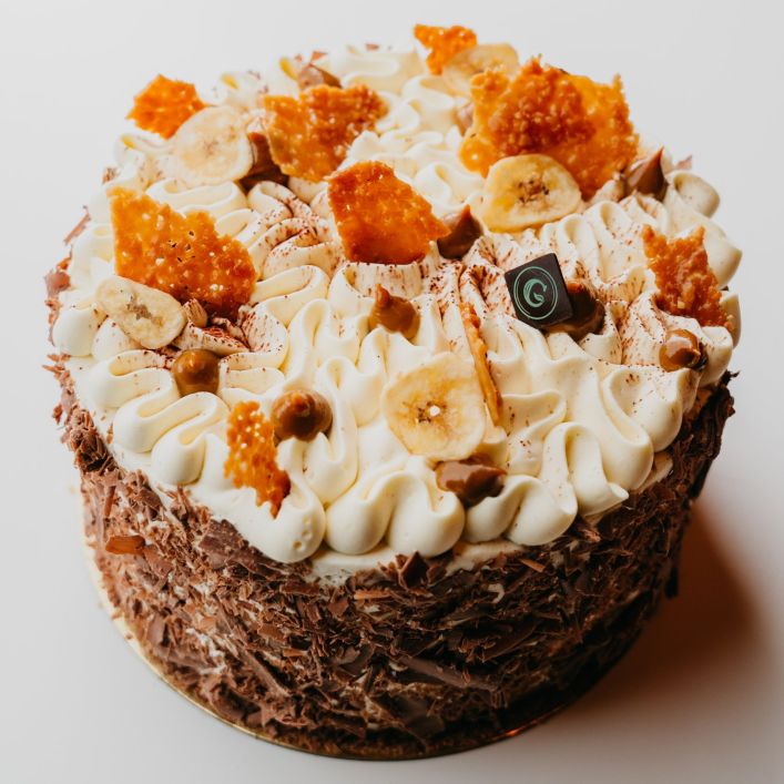 Banoffee Chiffon Cake