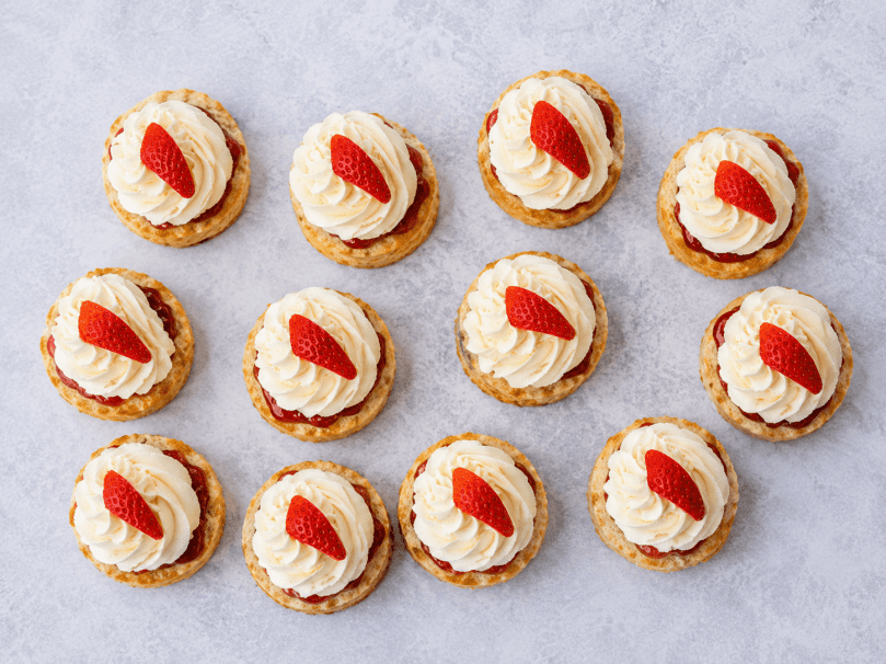 Scones with Jam & Cream