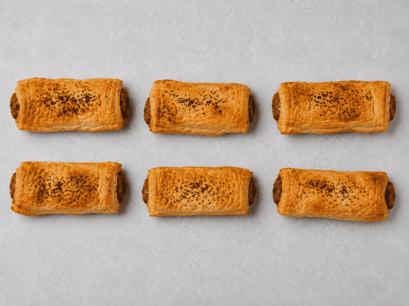 Homemade Beef Sausage Rolls