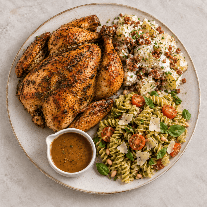 Roast Chicken Platter