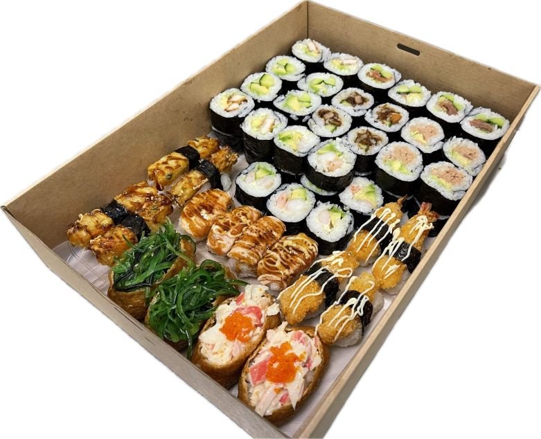 Deluxe Sushi Platter - Medium 64 pcs