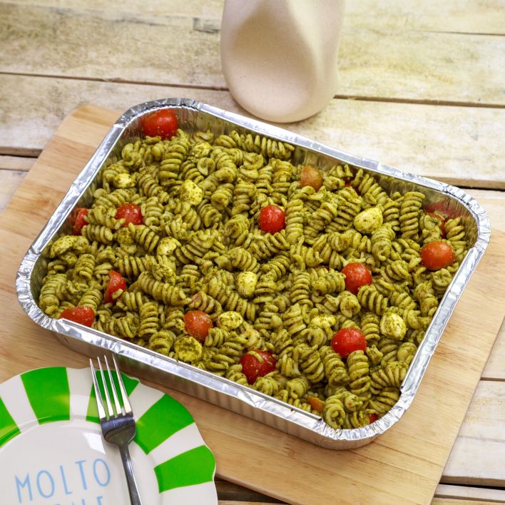 Basil Pesto Pasta Salad