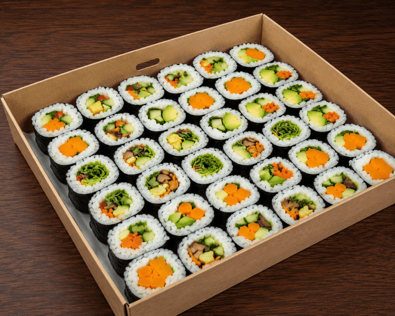 Vegan Sushi - Small 48 pcs