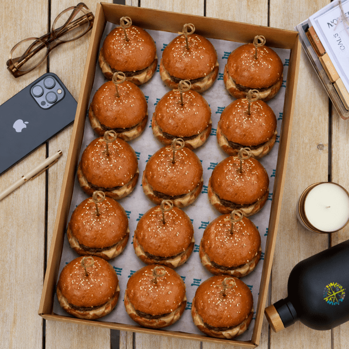 Cocktail Cheeseburger tray