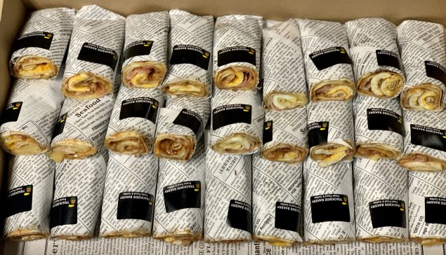 Breakfast wraps