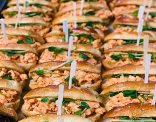 Buffalo Chicken Sliders