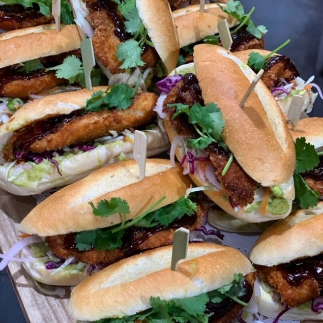 Mini Katsu Chicken Sliders