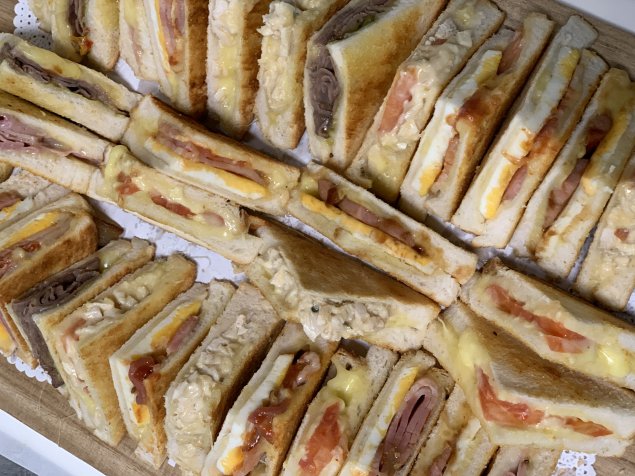 Toasted sandwiches