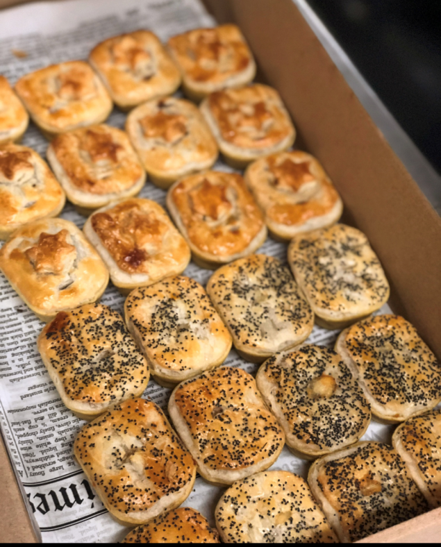 Gourmet party pies