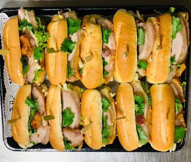 Mini Roast Pork Belly Sliders