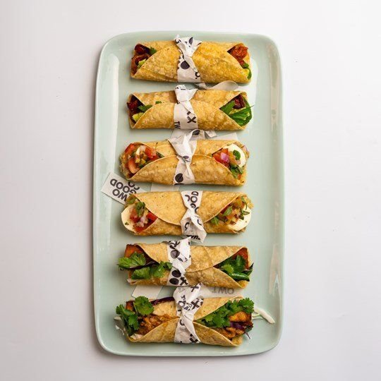 Baguette / Wrap / White Corn Tortilla Box Large