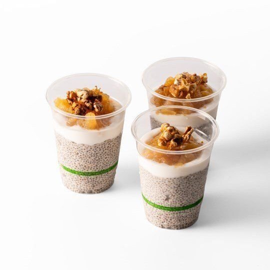 Cinnamon Apple Pie Chai Pudding (Vegan, GF)