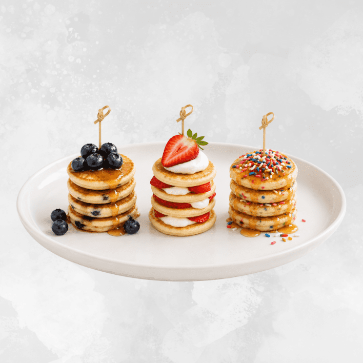 Mini Pancake Stack