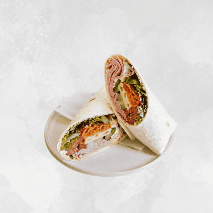 Virginian Ham & Salad Wrap