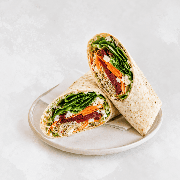 Crunchy Salad Wrap