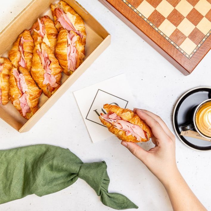 Ham & Gruyere Mini Croissant