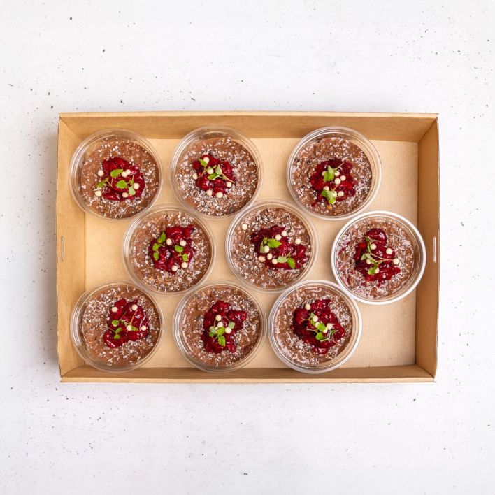 Greek Yoghurt Raspberry Pot