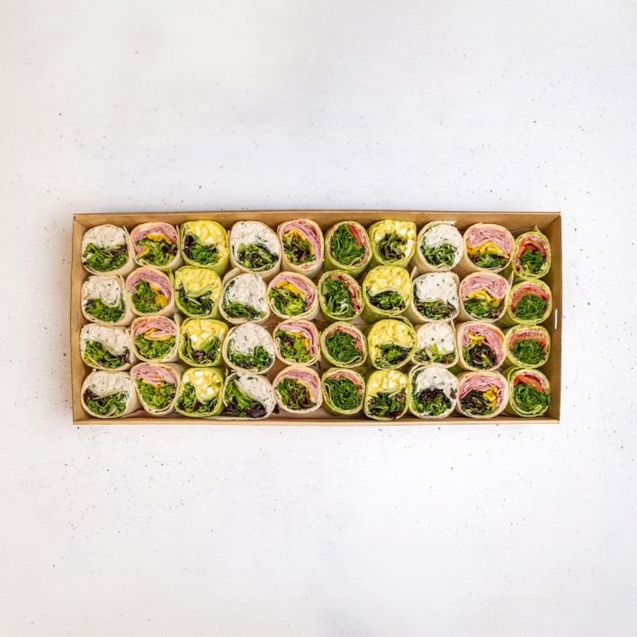 Gourmet Filled Wraps Platter - 40 pieces